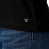 T-shirt voor dames in basic look