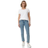 T-shirt voor dames in basic look