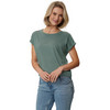 T-shirt voor dames in basic look