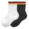 2 Paar Kinder Socken im Fußball-Design