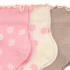 3 Paar Baby Kurzsocken mit Rolllsaum