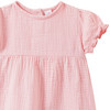 Baby Musselin-Kleid mit Volant