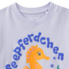 Baby T-Shirt mit Seepferdchen-Motiv