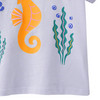Baby T-Shirt mit Seepferdchen-Motiv