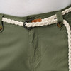 Damen Hose mit Zopf-Gürtel