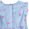 Babyjurk met kersenprint