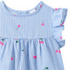 Babyblouse met kersenprint