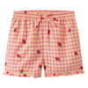 Baby Shorts mit Erdbeer-Print