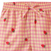 Baby Shorts mit Erdbeer-Print