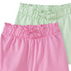 2 Baby Shorts mit Zierschleife