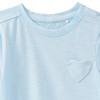 Baby T-Shirt mit Herz-Tasche