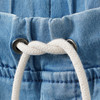 Jungen Jeansshorts mit Tunnelzug