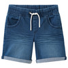 Jungen Jeansshorts mit Tunnelzug