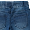Jungen Jeansshorts mit Tunnelzug