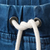 Jungen Jeansshorts mit Tunnelzug