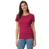 Damen T-Shirt mit Ajours-Muster