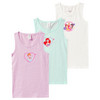 3 Disney Prinzessin Unterhemden mit Prints
