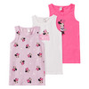 3 Minnie  Maus Unterhemden mit Prints