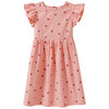 Meisjesjurk met aardbeienprint