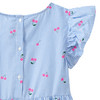 Mädchen Kleid mit Kirschen-Print