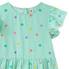 Meisjesjurk met bloemenprint