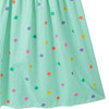 Meisjesjurk met bloemenprint