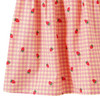 Mädchen Bluse mit Erdbeer-Print