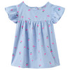 Mädchen Bluse mit Kirschen-Print