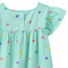 Mädchen Bluse mit Blumen-Print