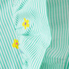 Mädchen Bluse mit Blumen-Print