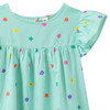 Mädchen Bluse mit Blumen-Print