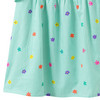 Mädchen Bluse mit Blumen-Print