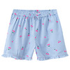Meisjesshorts met kersenprint