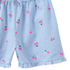 Meisjesshorts met kersenprint