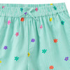 Meisjesshorts met bloemenprint