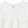Mädchen T-Shirt mit Herz-Tasche