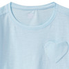 Mädchen T-Shirt mit Herz-Tasche