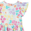 Mädchen Kleid mit Allover-Print