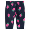 Baby Capri-Leggings mit Allover-Print