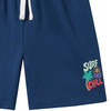 Jungen Sweatshorts mit kleinem Print
