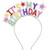 Haarreif Birthday mit Glitzer