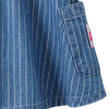 Mädchen Jeansrock mit Streifen