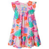 Mädchen Kleid mit Blumen-Allover
