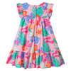 Mädchen Kleid mit Blumen-Allover