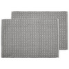 2 Platzsets mit Allover-Muster