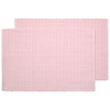 2 placemats met all-over patroon