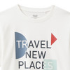 Jongens T-shirt met borstprint