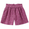 Mädchen Musselin-Shorts mit Blumen-Allover