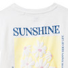 Mädchen T-Shirt mit Rücken-Print