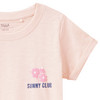 Mädchen T-Shirt mit Rücken-Print